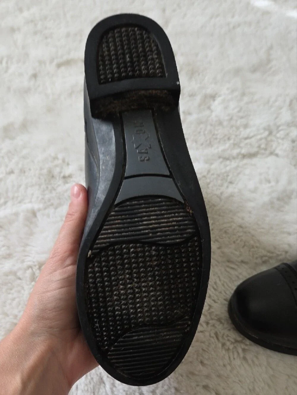 Saxon Syntovia Childrens Zip Paddock Boots